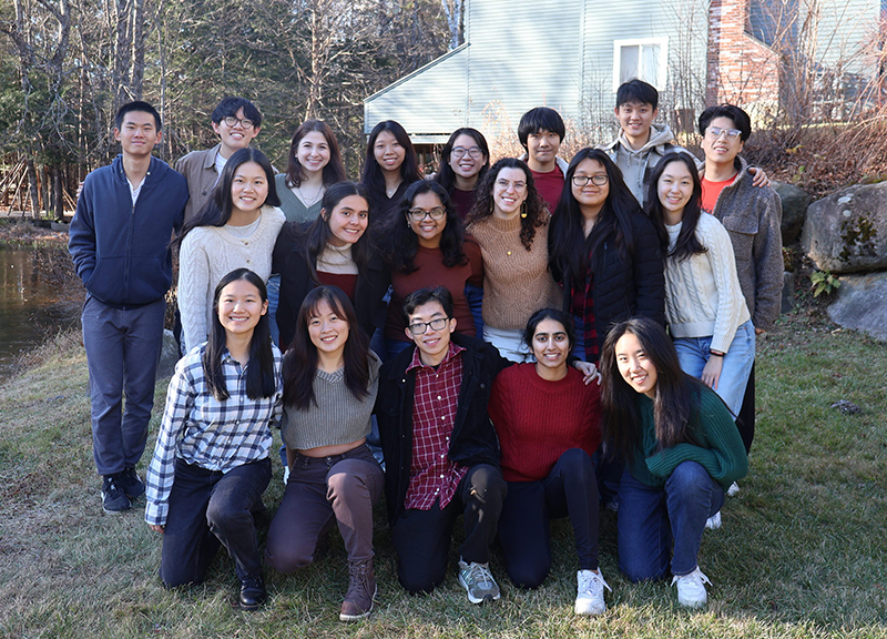 Group photo of dynaMIT's club leaders