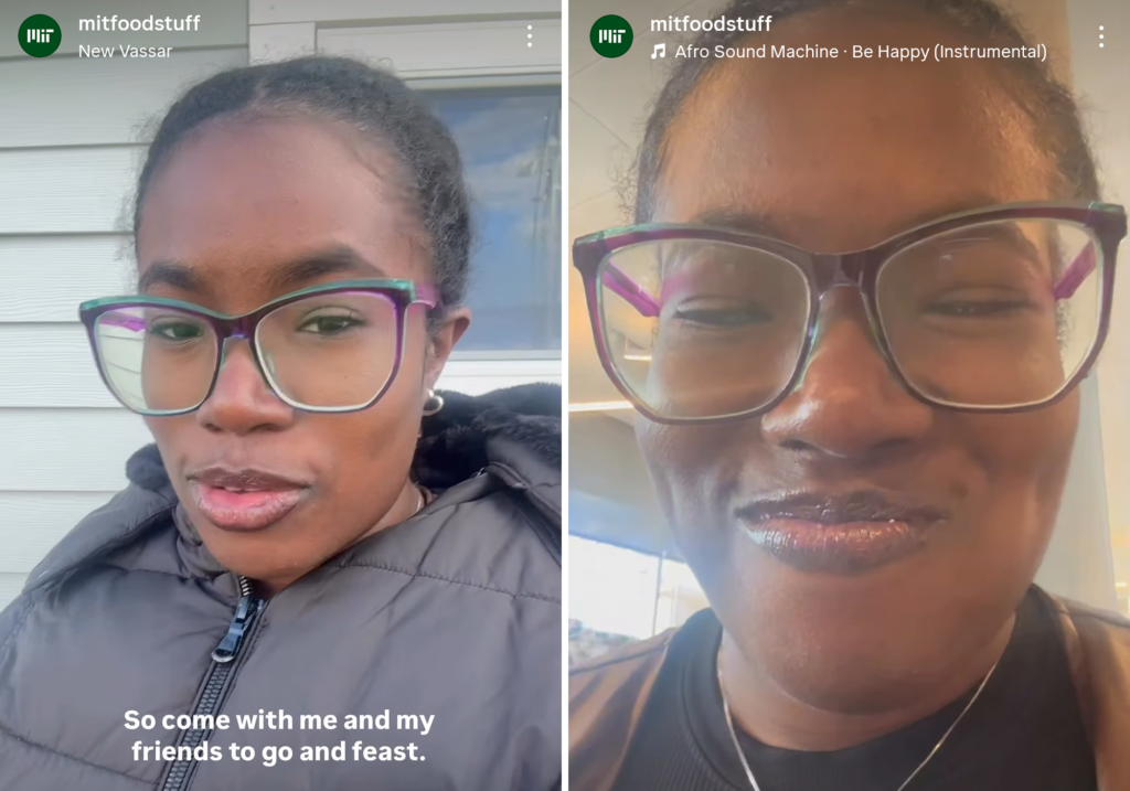 Screen grab from Michaela Brown's Instagram account